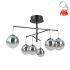 Lampa wisząca LED 30W VELADA PND-34381-6-BK Italux