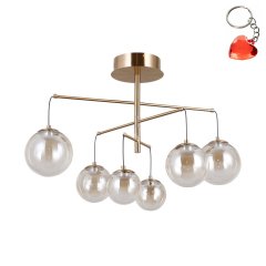 Lampa wisząca LED 30W VELADA PND-34381-6-HBR Italux