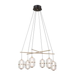 Lampa wisząca LED 32W ALANI PND-34375-6-BK Italux