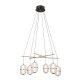 Lampa wisząca LED 32W ALANI PND-34375-6-BK Italux