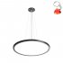 Lampa wisząca LED 32W MANITO PND-72843-400R-32W-BL Italux