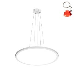 Lampa wisząca LED 32W MANITO PND-72843-400R-32W-WH Italux