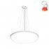 Lampa wisząca LED 32W MANITO PND-72843-400R-32W-WH Italux