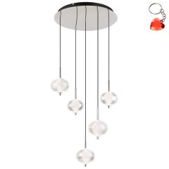 Lampa wisząca LED 33W AIDA 16042-5HC Globo