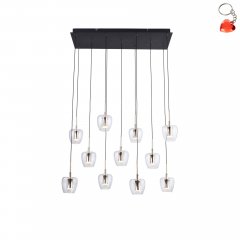 Lampa wisząca LED 33W NELSON MD2291-11B-3BGT Zuma Line