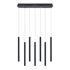 Lampa wisząca LED 35W VALDES PND-22302-7-BK Italux