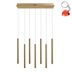 Lampa wisząca LED 35W VALDES PND-22302-7-GD Italux