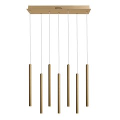 Lampa wisząca LED 35W VALDES PND-22302-7-GD Italux