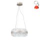 Lampa wisząca LED 36W HORNA PND-34386-1-CH-CL Italux
