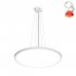 Lampa wisząca LED 36W MANITO PND-72843-480R-36W-WH Italux