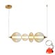 Lampa wisząca LED 36W SONTE PND-24352-36W-AB-AMB Italux