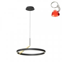 Lampa wisząca LED 37W MALU MD3689-1M-3BGT Zuma Line