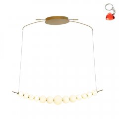 Lampa wisząca LED 37W RONZA PND-36472-37W-3K-GD Italux
