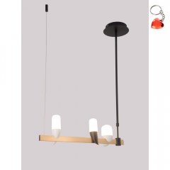 Lampa wisząca LED 3x16,2W SAKAI 3 50233077 Ledea