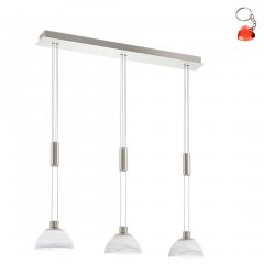 Lampa wisząca LED 3x6,5W MONTEFIO 93468 Eglo