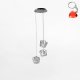 Lampa wisząca LED 3x6W COLORE MD3350A-3BL/C Zuma Line