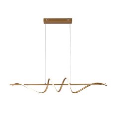 Lampa wisząca LED 40W BASTELO PND-24154-GD Italux