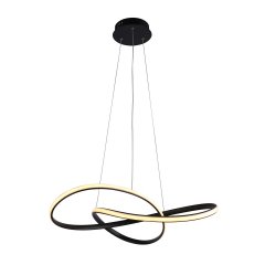 Lampa wisząca LED 40W CONSA PND-19221-BK Italux