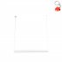 Lampa wisząca LED 40W LUXE WHITE 18079 TK Lighting
