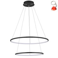 Lampa wisząca LED 40W MARSEILLE MS901-BK Zuma Line