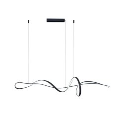 Lampa wisząca LED 40W MILA PND-23523-BK Italux