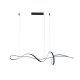 Lampa wisząca LED 40W MILA PND-23523-BK Italux