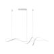Lampa wisząca LED 40W MILA PND-23523-WH Italux
