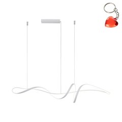 Lampa wisząca LED 40W MILA PND-23523-WH Italux