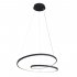 Lampa wisząca LED 40W REINA PND-21692-M-BK Italux