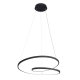 Lampa wisząca LED 40W REINA PND-21692-M-BK Italux