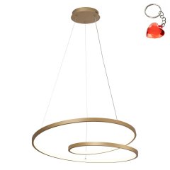 Lampa wisząca LED 40W REINA PND-21692-M-GD Italux