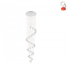 Lampa wisząca LED 40x1,8W PIANOPOLI 1 39545 Eglo