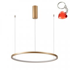 Lampa wisząca LED 48W VINOLA PND-56135B-080RPP-GD-3KS4K-TRDIMM Italux