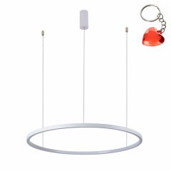 Lampa wisząca LED 48W VINOLA PND-56135B-080RPP-WH-3KS4K-TRDIMM Italux