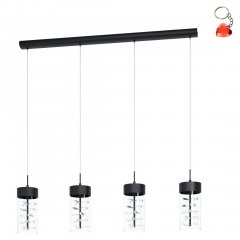 Lampa wisząca LED 4x6,6W CABEZOLA 39737 Eglo