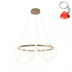 Lampa wisząca LED 58W BALBO 20006PL-GD Zuma Line
