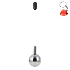 Lampa wisząca LED 5W STRELA PND-34378-1M-BK Italux