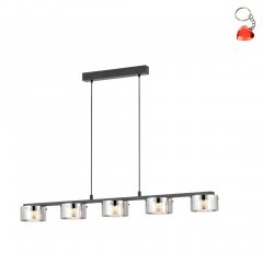 Lampa wisząca LED 5x5,4W COPILLOS 39875 Eglo