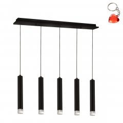 Lampa wisząca LED 5x5W CARBON ML184 Milagro