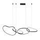 Lampa wisząca LED 60W FONTE PND-22412-S4-BK Italux