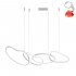 Lampa wisząca LED 60W FONTE PND-22412-S4-WH Italux