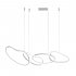 Lampa wisząca LED 60W FONTE PND-22412-S4-WH Italux