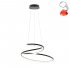 Lampa wisząca LED 60W LORILA PND-2168-M-BK Italux