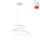 Lampa wisząca LED 60W LORILA PND-2168-M-WH Italux
