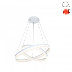 Lampa wisząca LED 60W + pilot RING ML065 Milagro