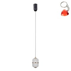 Lampa wisząca LED 6W ALANI PND-34375-1-BK Italux