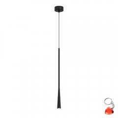 Lampa wisząca LED 6W ELYSIA PL0121-BK Yaskr