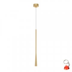 Lampa wisząca LED 6W ELYSIA PL0121-GD Yaskr