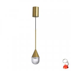Lampa wisząca LED 6W NATA PL0104-GD Yaskr
