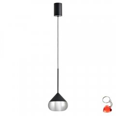 Lampa wisząca LED 6W SUZA PL0103-BK Yaskr